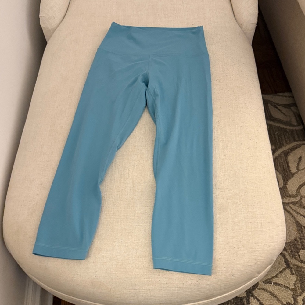 Lululemon athletics turquoise blue leggings